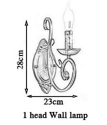 Wall lamp 1 head