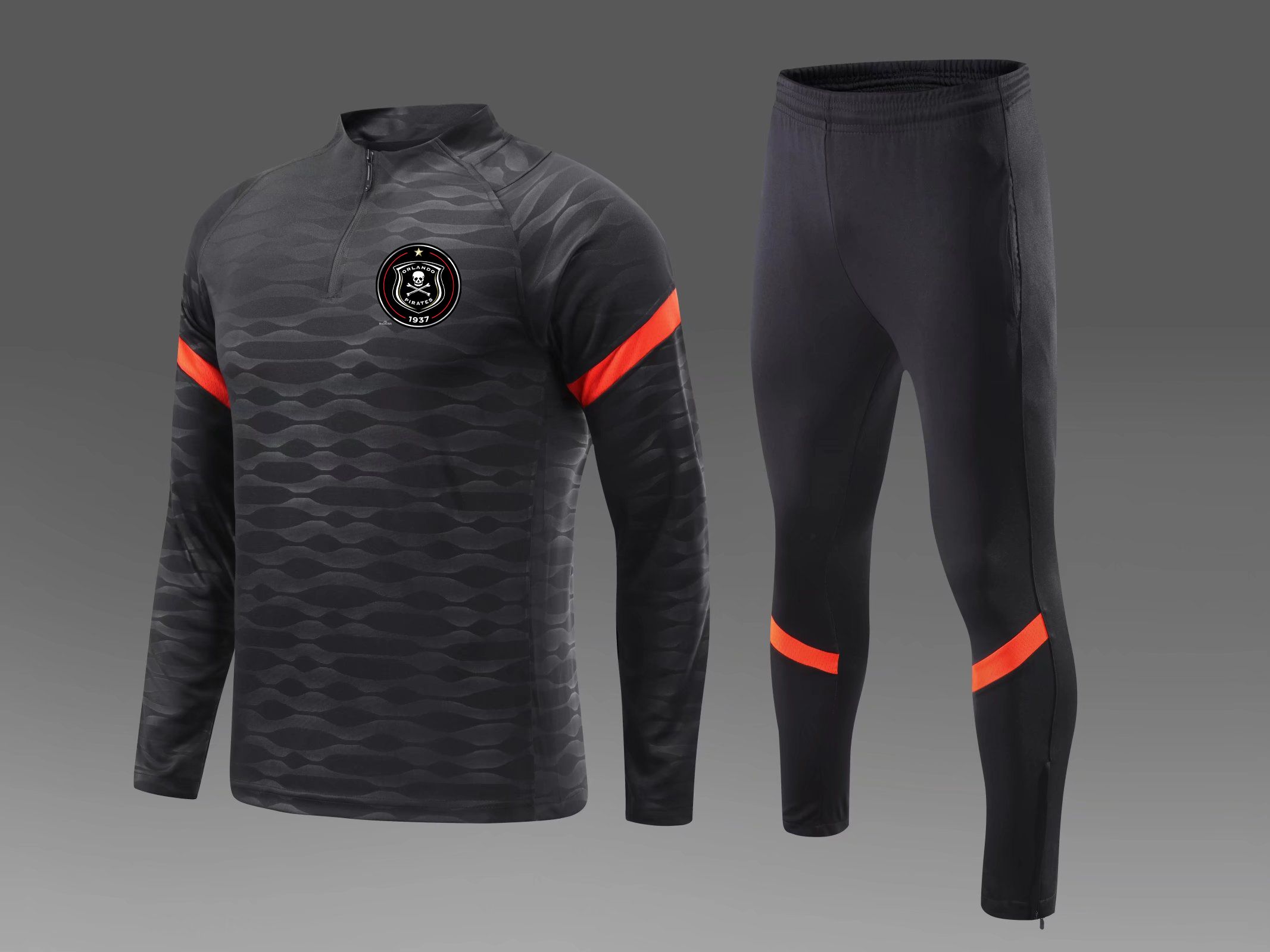 Orlando Pirates Mens Football Tracksuits Outdoor Running Training