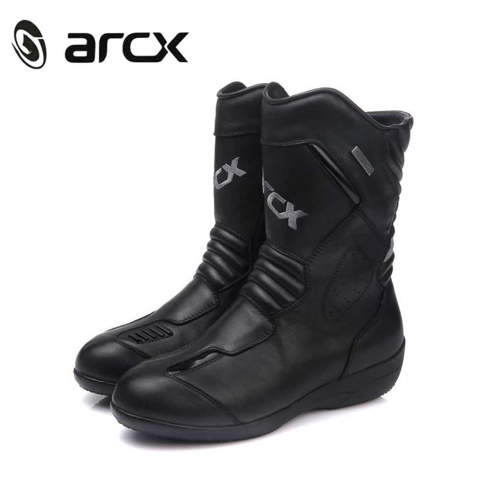 Compra Lady Motorcycle Racing Boots Impermeable Vaca Cuero Moto Racing Boot  Womans Touring Chopper Scooter Street Moto Botas Barato | Entrega Rápida Y  Calidad | Es.Dhgate