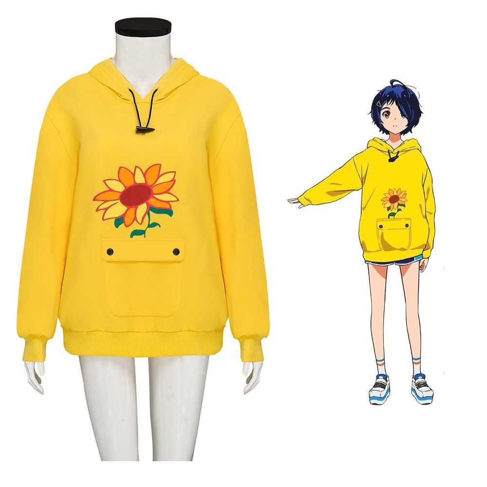 Ohto Ai Hoodie Anime Wonder Egg Priority Cosplay Clothing Hsiu Pullover  Yellow Sweatshirt Unisex Casual Suits Outdoor Hoodie - Cosplay Costumes -  AliExpress