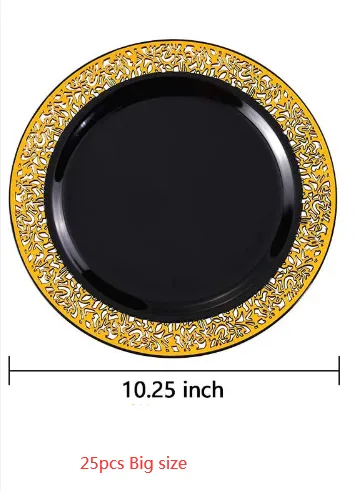 25pcs Big Plates