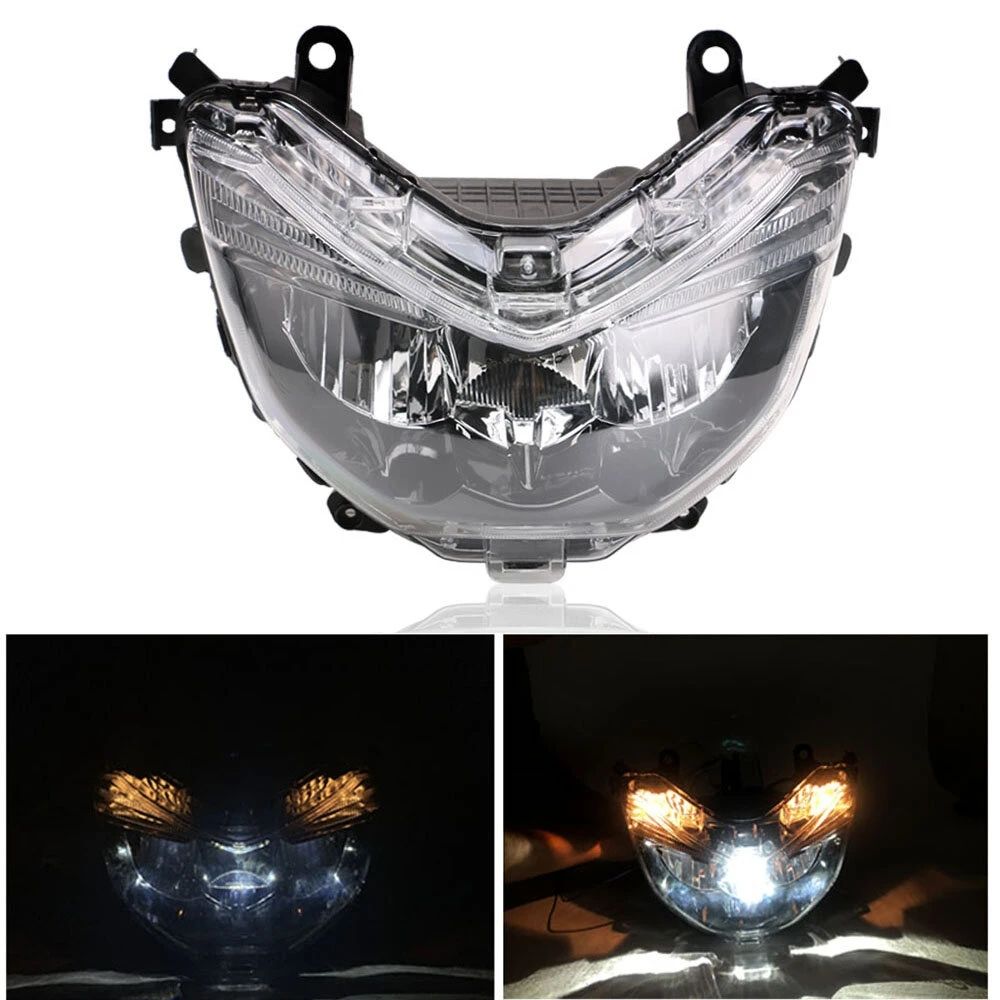 Motorcycle Headlight Assembly Abs Turn Signal Headlamp Modified Parts For Yamaha Nmax155 10