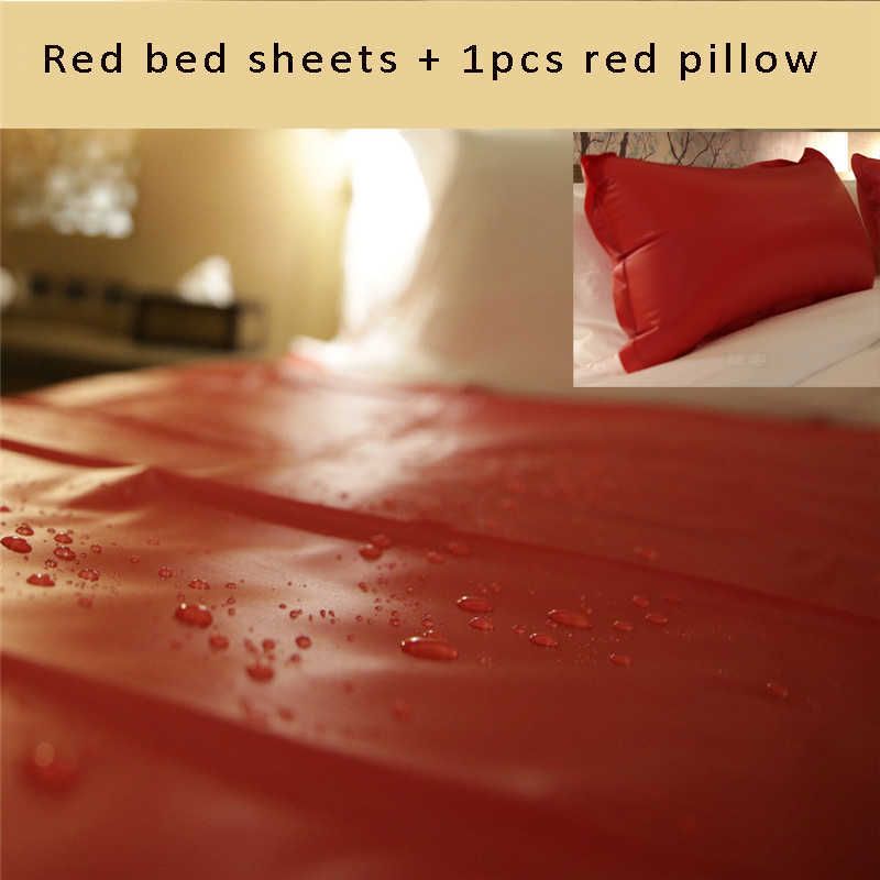 Red Sheet 1 Pillow