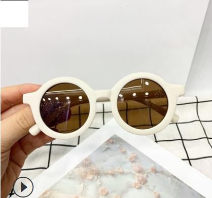 #6 baby round sun glasses