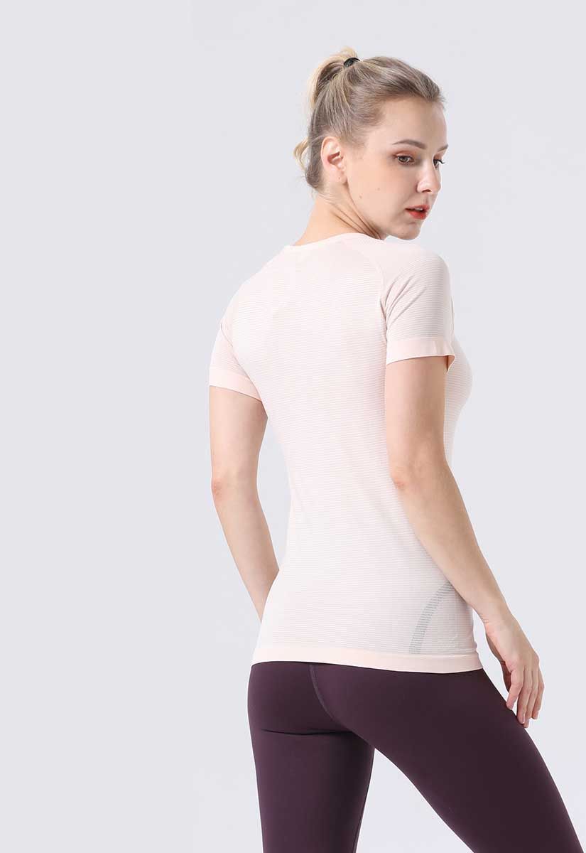 2.0a53 light apricot short sleeve