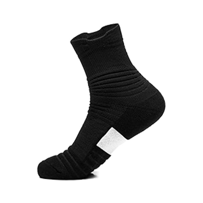 black with long sock