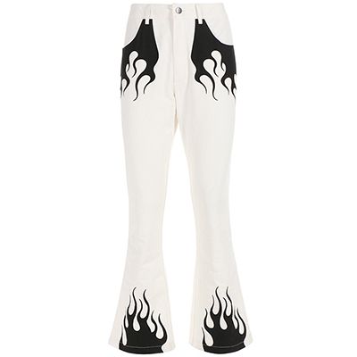 pantalon blanc