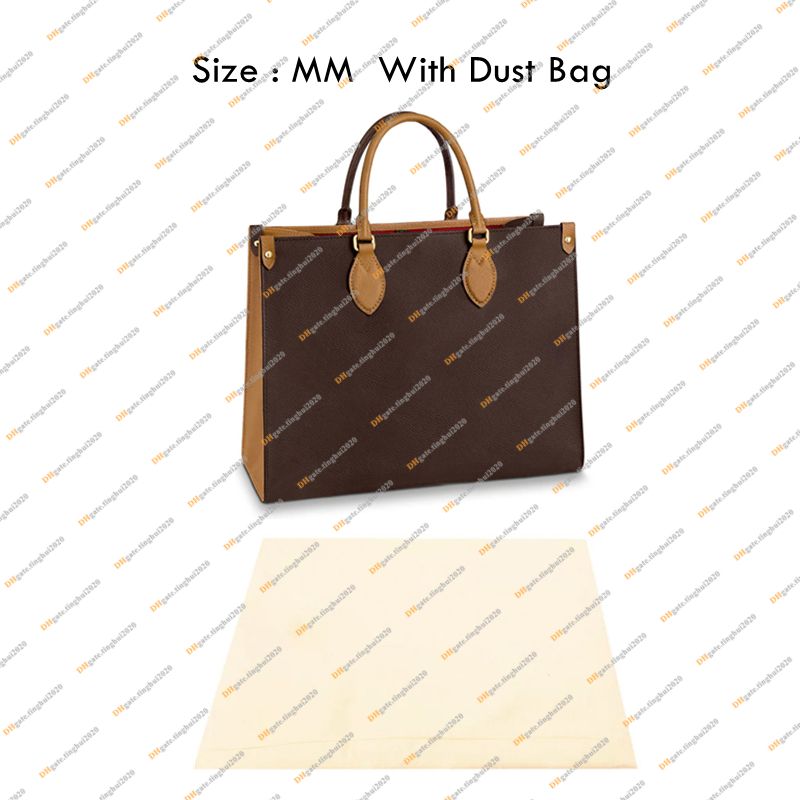 MM 35CM Brown Flower / With Dust Bag