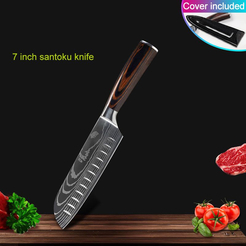 7 inç Santoku bıçak