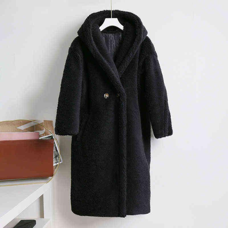 Svart Teddy Coat