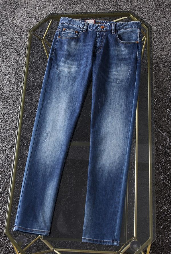 Compra Llegada Diseñador Bolsos Lujos Jeans Para Hombre Jeans De Otoño  Pierna Delgada Jean Moda Hombres Pantalones Negocios Pantalones De Ocio EE.  UU. Tamaño De La UE W29 W40 Barato | Entrega