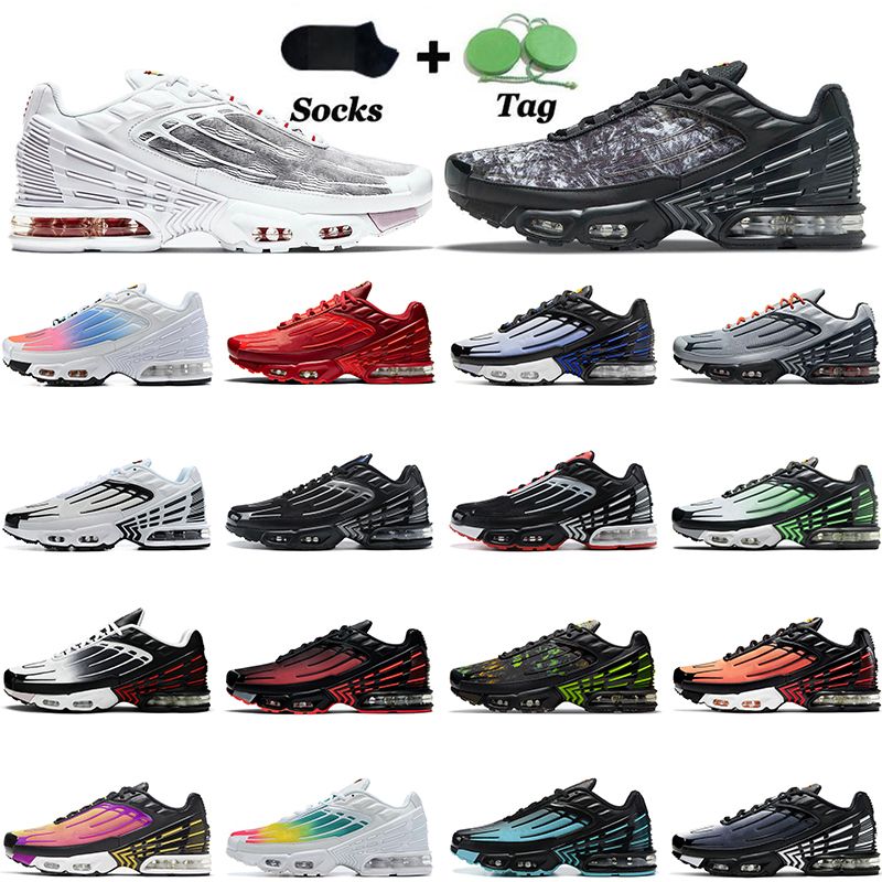 2022 TN Plus 3 Sneakers Sneakers Para Mujer Zapatillas Para Mujer Trilpe  Blanco Radiant Red Gray OG Black Ghost Green Off Sports Trainers Láser Azul  Topografía Paquete Tenis Por Fastion_shoes, 29,79 € | Es.Dhgate.Com