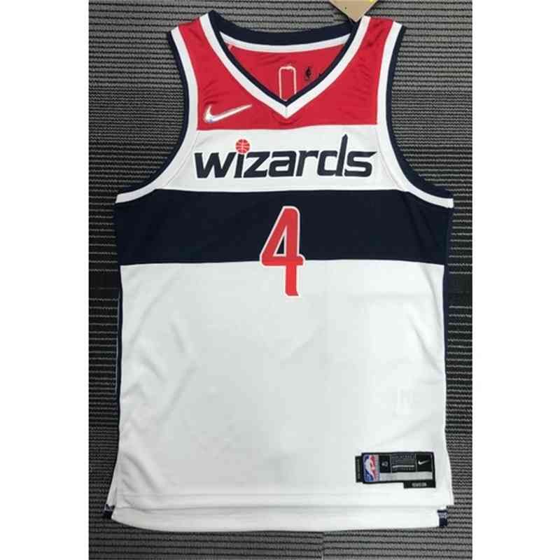 US$ 26.00 - 22-23 Wizards WESTBROOK #4 White Top Quality Hot