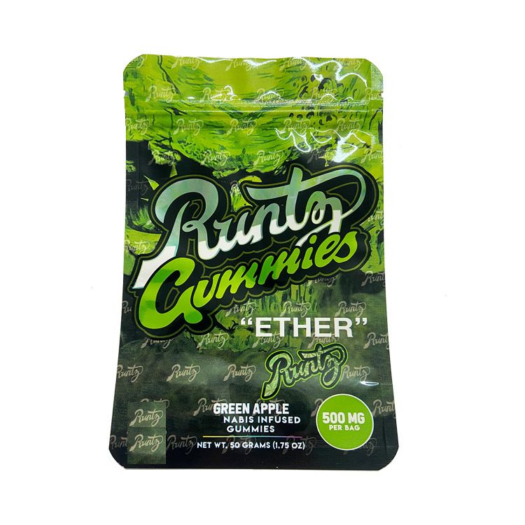 Runtz Hot Cheetos Edibles Mylar Bags 25pk Smell proof Ziplock STICKER BAG 