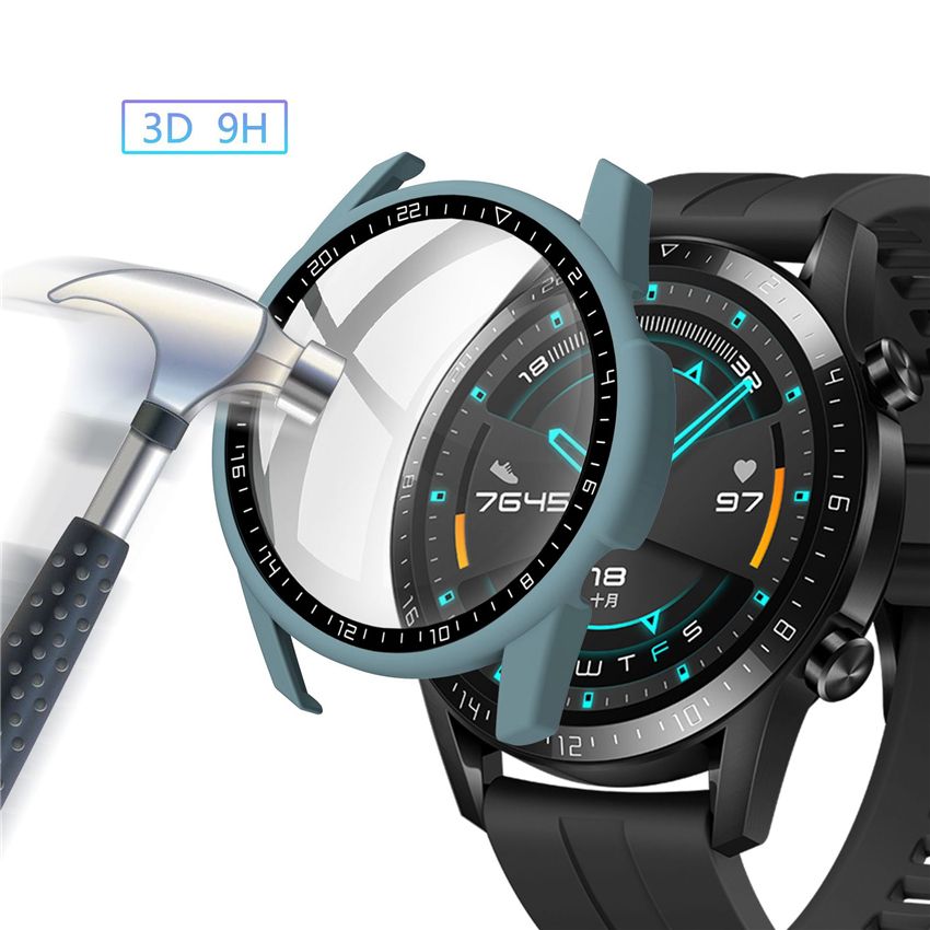 smart engineered 4x3D screen protector for Huawei Watch GT2 (46mm)  transparent | CSmobiles