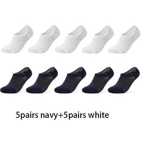 5 Navy 5 White