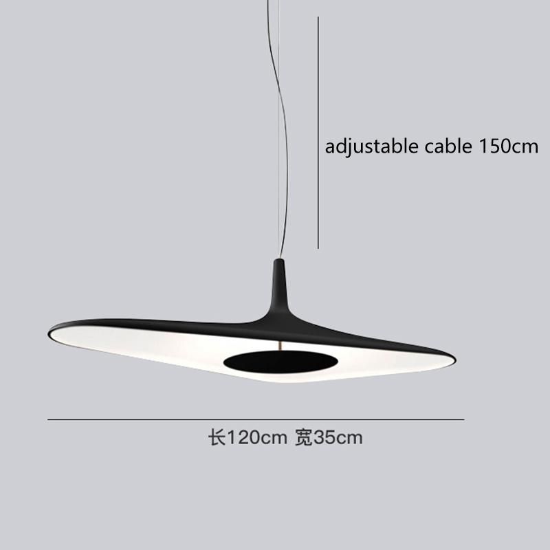 Black L-120cm koud wit