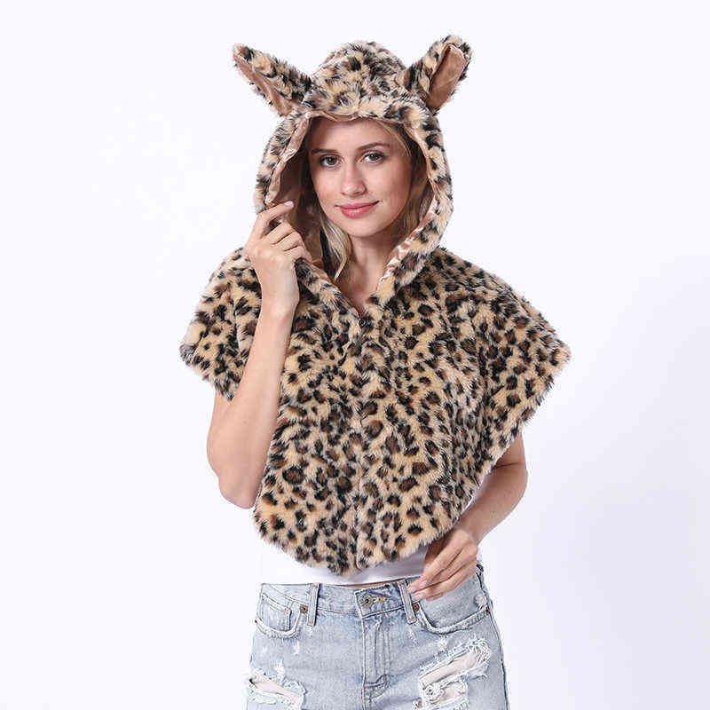 Leopard-print-one size