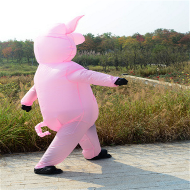 Anime Costumes Inflatable Pink Pig Costume Adult Kids Dress Anime Cosplay Costume Carnival New Year Pig Anime Costumes Inflatable Pink Pig Costume Adult Kids Dress Anime Cosplay Costume Carnival New Year Pig