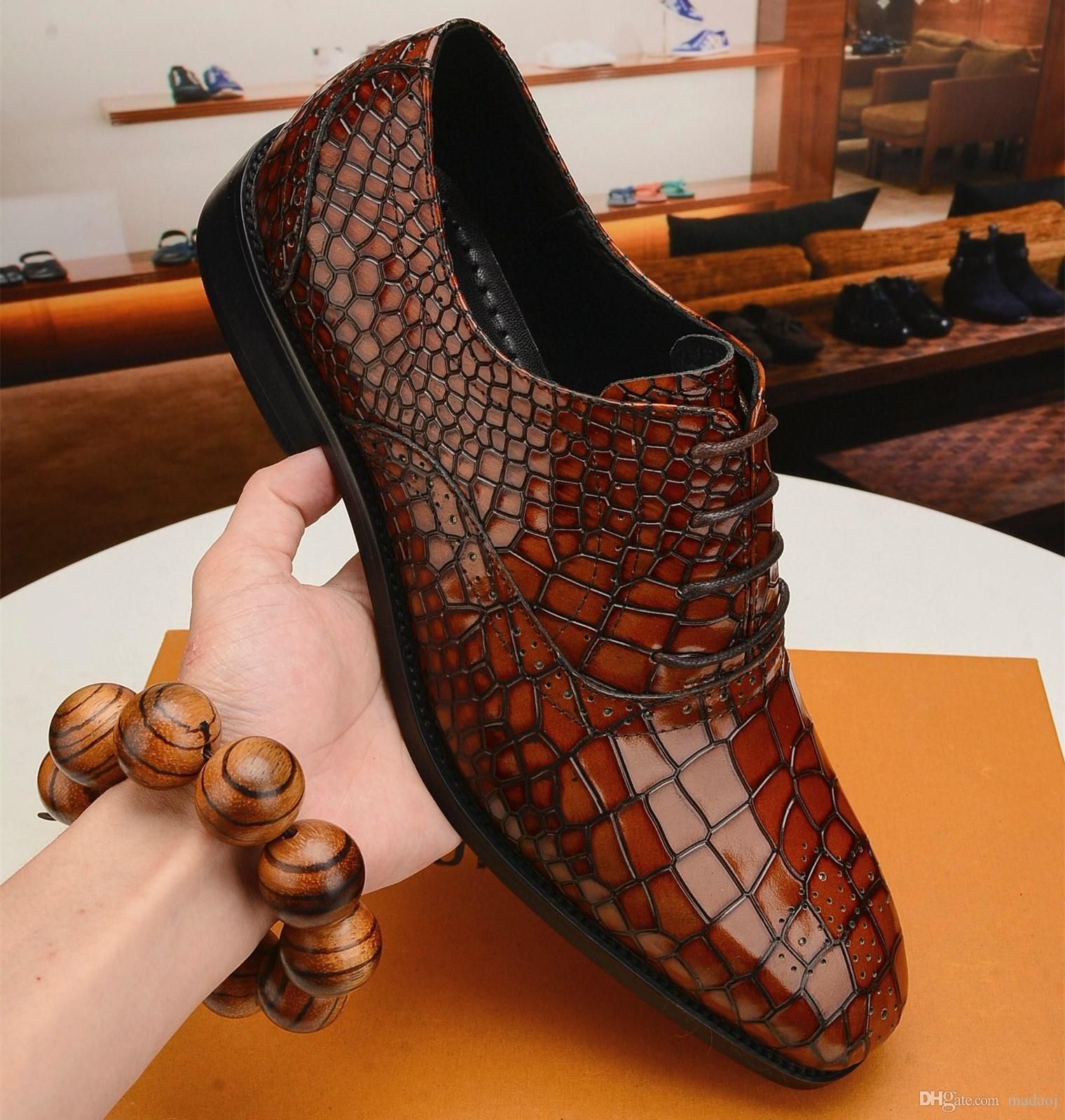 Q1 Luxury Brands Men Oxford Shoes White 