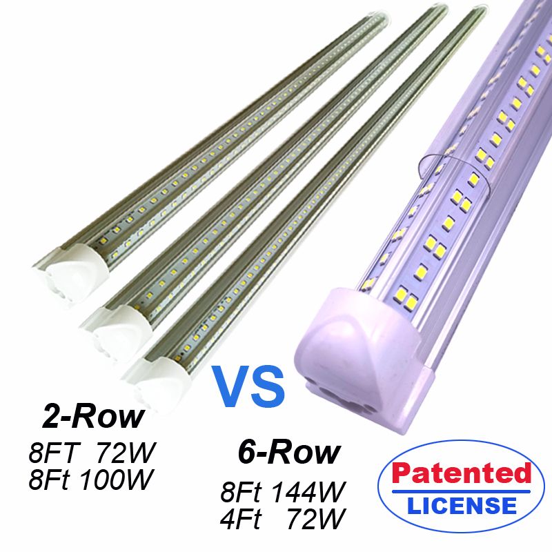8ft T8 Led Light 3ft 4ft 5ft 6ft V Shaped Leds Cooler Door S Lighting Freezer Double Row Lights Intagrated Fixture For Garage Warehouse Work From Crestech 1 9 Dhgate Com 8ft T8 Led Light 3ft 4ft 5ft 6ft V, 8ft T8 Led Light Fixtures