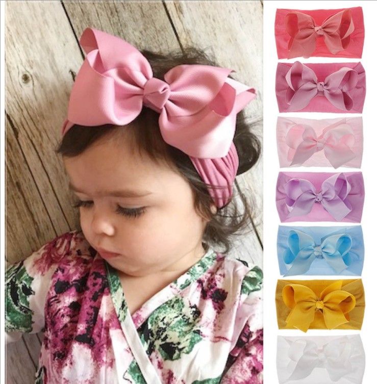 Acheter Pas Cher 5 Design Bebe Filles Bandeau Nylon Bebes Fashion Accessoires Cheveux Bebe Bebe Bandeau De Cheveux Solide Couleur Pure De Style Du 0 8 Fr Dhgate