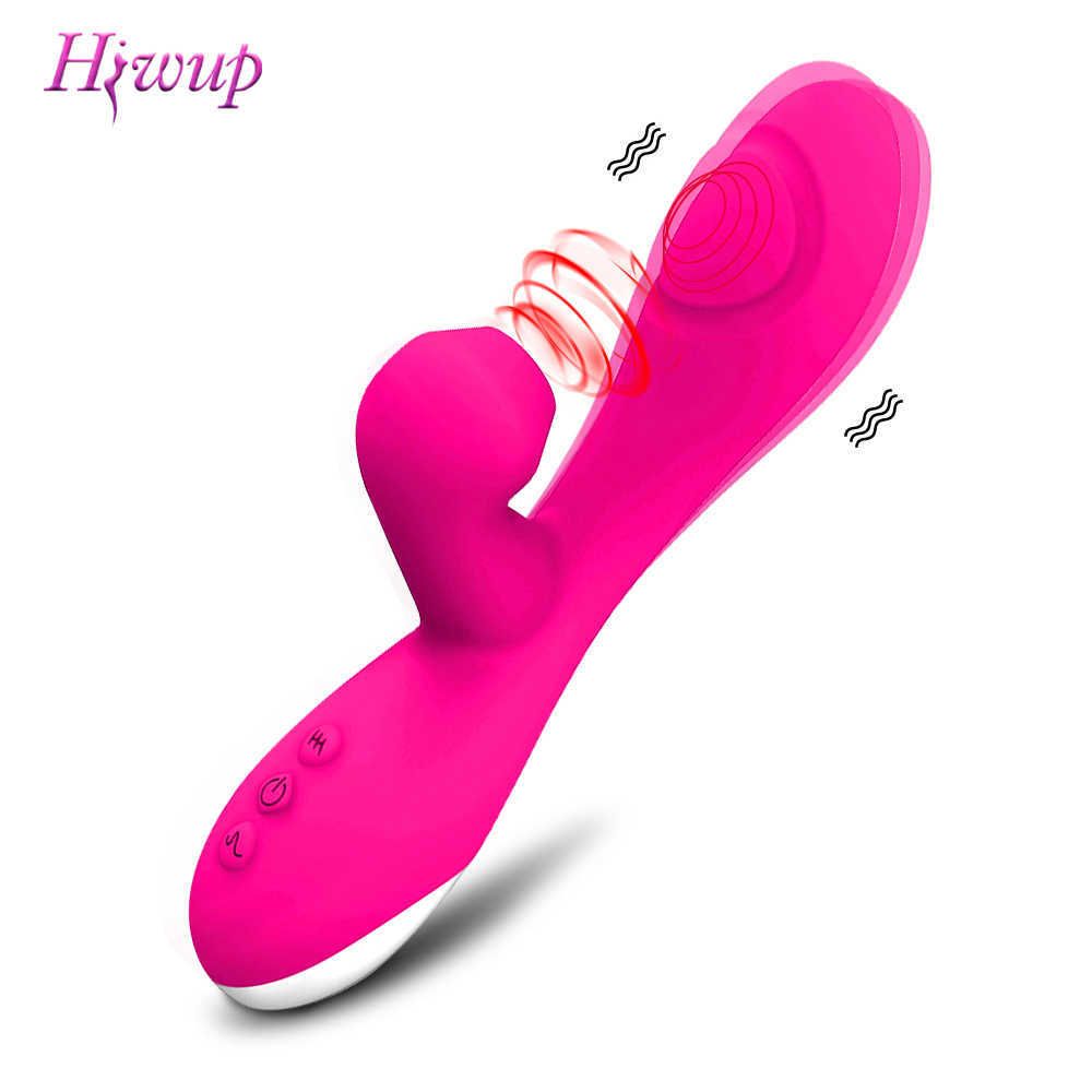 Vibrerende Dildo Clitoris Stimulatie Vagina G Spot Vibrator Seksspeeltjes Voor Een Paar Vrouwen Volwassen Speelgoed Vrouwelijke Zuiging Hiwup Van 13,85 € DHgate afbeelding