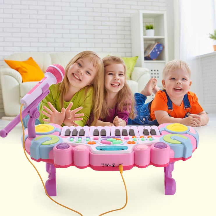 Educación Temprana Micrófono Juguetes Iluminación Música Can Educación Temprana Micrófono Juguetes Iluminación Música Can