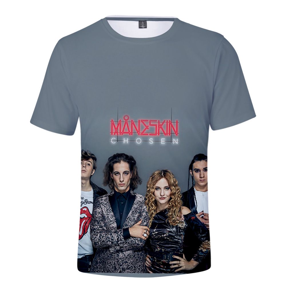 Acquista Maneskin 3D Stampa T Shirt Da Donna Uomini Estate Moda O Collo  Manica Corta Hiphop Tshirt Divertente Damiano David Graphic Tees Streetwear  A 6,64 € Dal Zhouzhaoyu | DHgate Italy