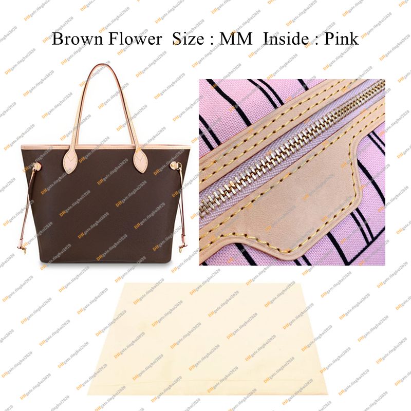 MM Brown Flower/Pink