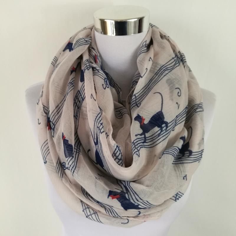 Hijab Music Print Lovely Scarf Scarves Stole Shawl Wrap Hijab Music Print Lovely Scarf Scarves Stole Shawl Wrap