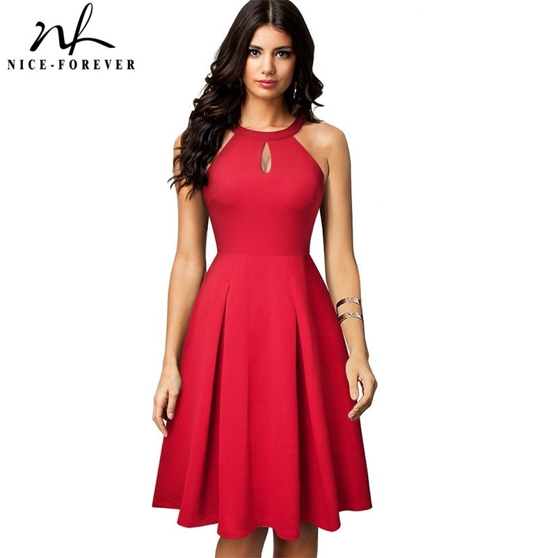 Vestido Vintage Sin Mangas Para Mujer A Line Flare Vestido Vintage Sin Mangas Para Mujer A Line Flare