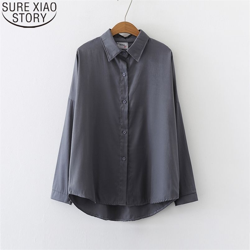 Blusa D Mujer Tops De Manga Completa Camisas Sueltas Tallas Blusa D Mujer Tops De Manga Completa Camisas Sueltas Tallas
