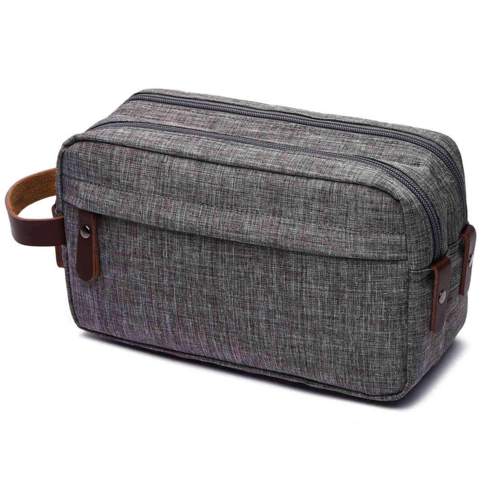 Gray Dopp Kit