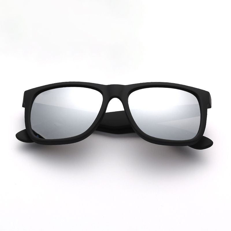 Matt black frame-sliver mirror lenses 62