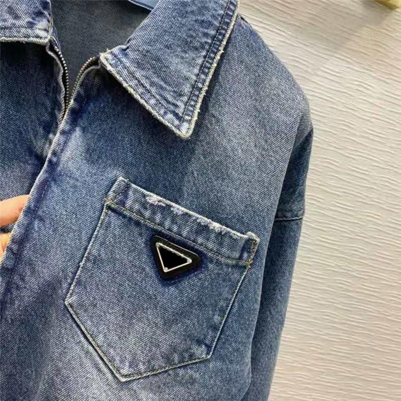 Women Denim Jackets Slim Style Down Parkas For Lady With Letter Zippers  Button Budge Spring Autumn Coat Jeans Fashion Jacket Denims Long From  Wanglian0710, $60.3