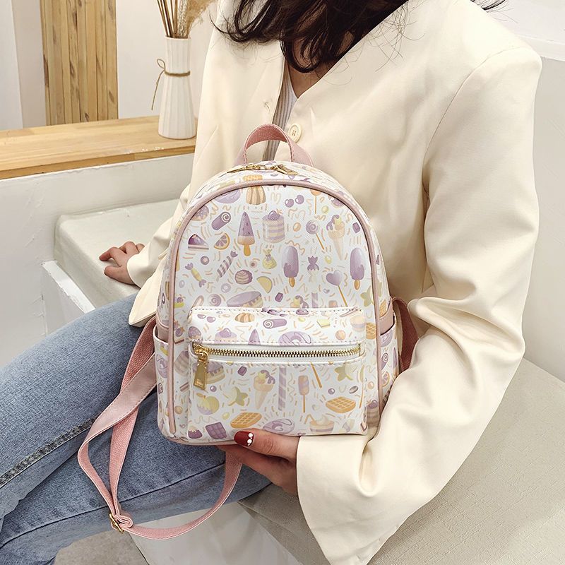 Korean Fashion Cute Mini Backpack 3 Ways Bags for Women for Sale