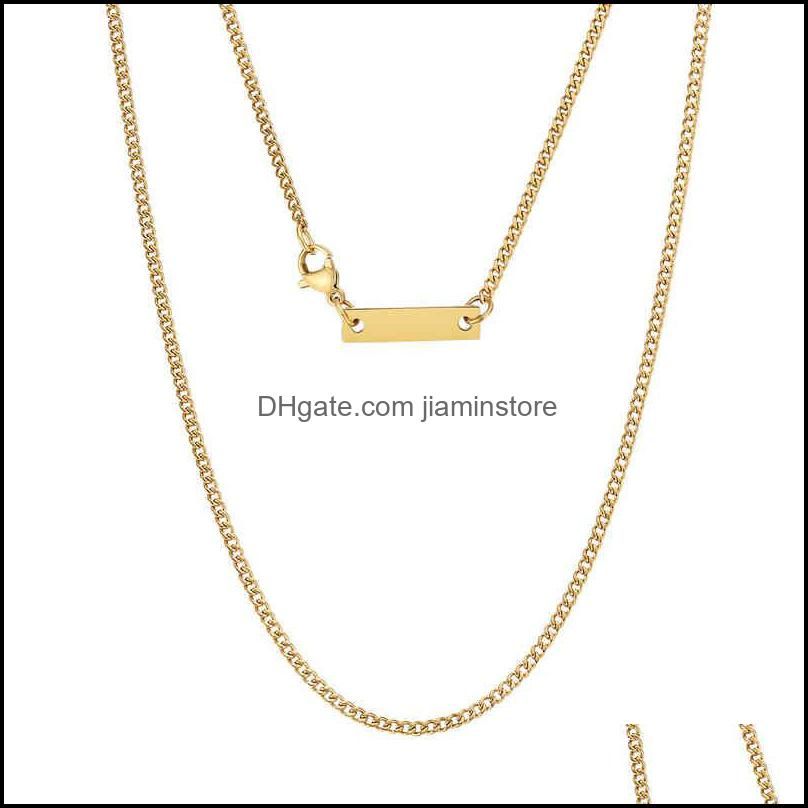 2mm 18K ouro novo cubano-20inches