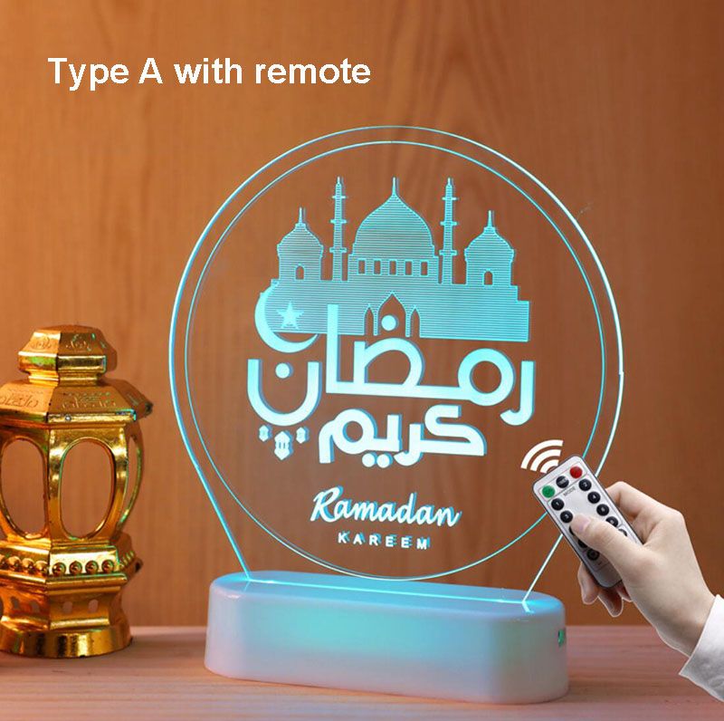 Type A - Colorful with remote