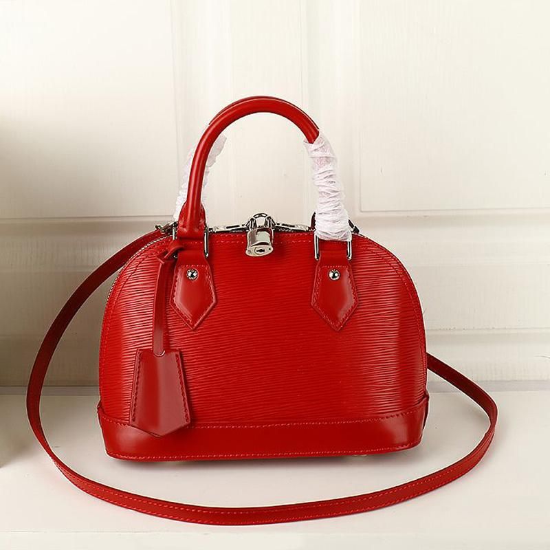 Mujeres Cruz Cuerpo Bolsos Bolso Bolsos de cuero genuino Agua ondulada Shell de cáscara de