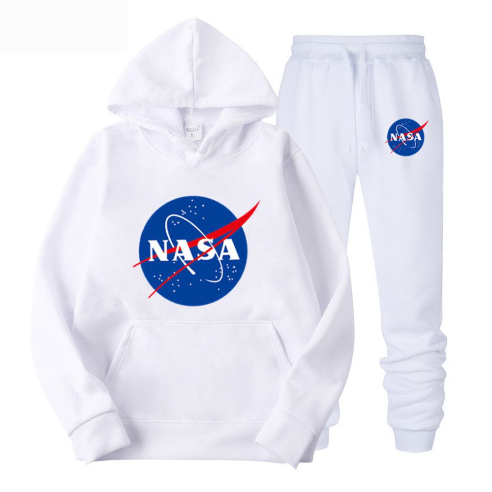 Compra Sudaderas Con Capucha Sudaderas NASA WINTER FLEECE HOMBRES Y MUJERES  TIJO CASUAL ZYKD Barato | Entrega Rápida Y Calidad | Es.Dhgate