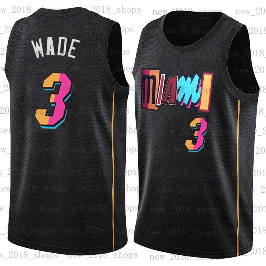 Butler Herro Wade Men's Basketball Jersey, Miami Heat 2021 New