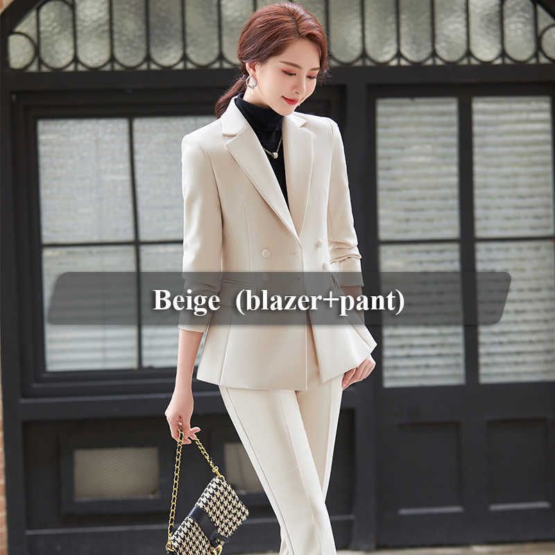 Beige Pant Suit