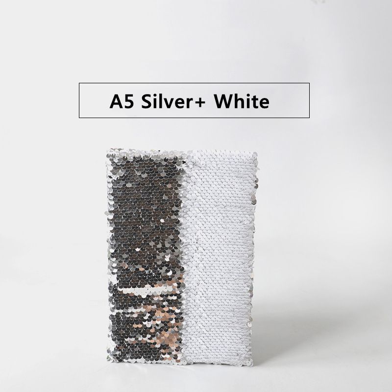 Silver + White.