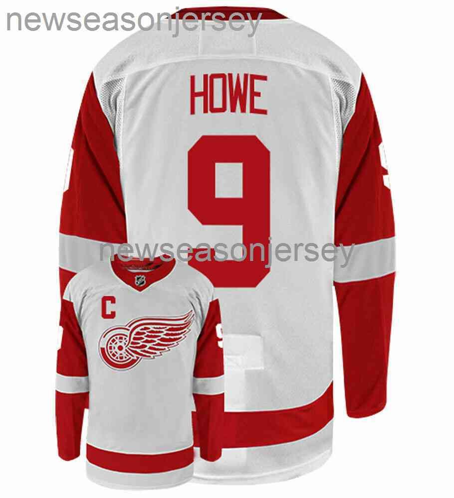 gordie howe red wings jersey