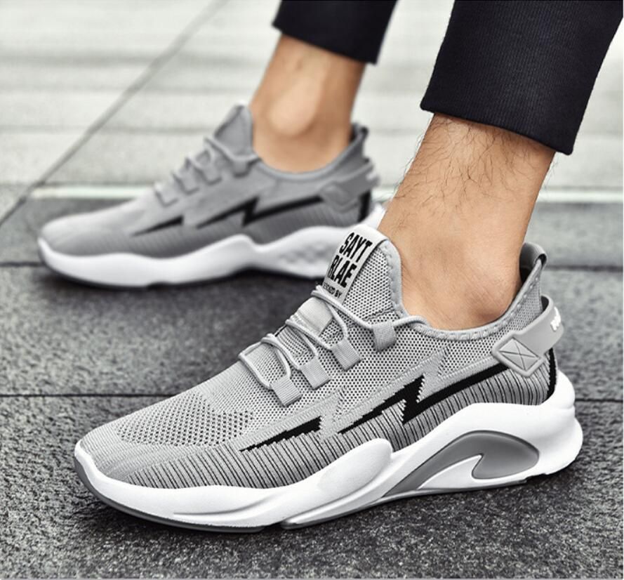 2021 primavera nuevos zapatos deportivos para hombre-gris 2021 primavera nuevos zapatos deportivos para hombre-gris