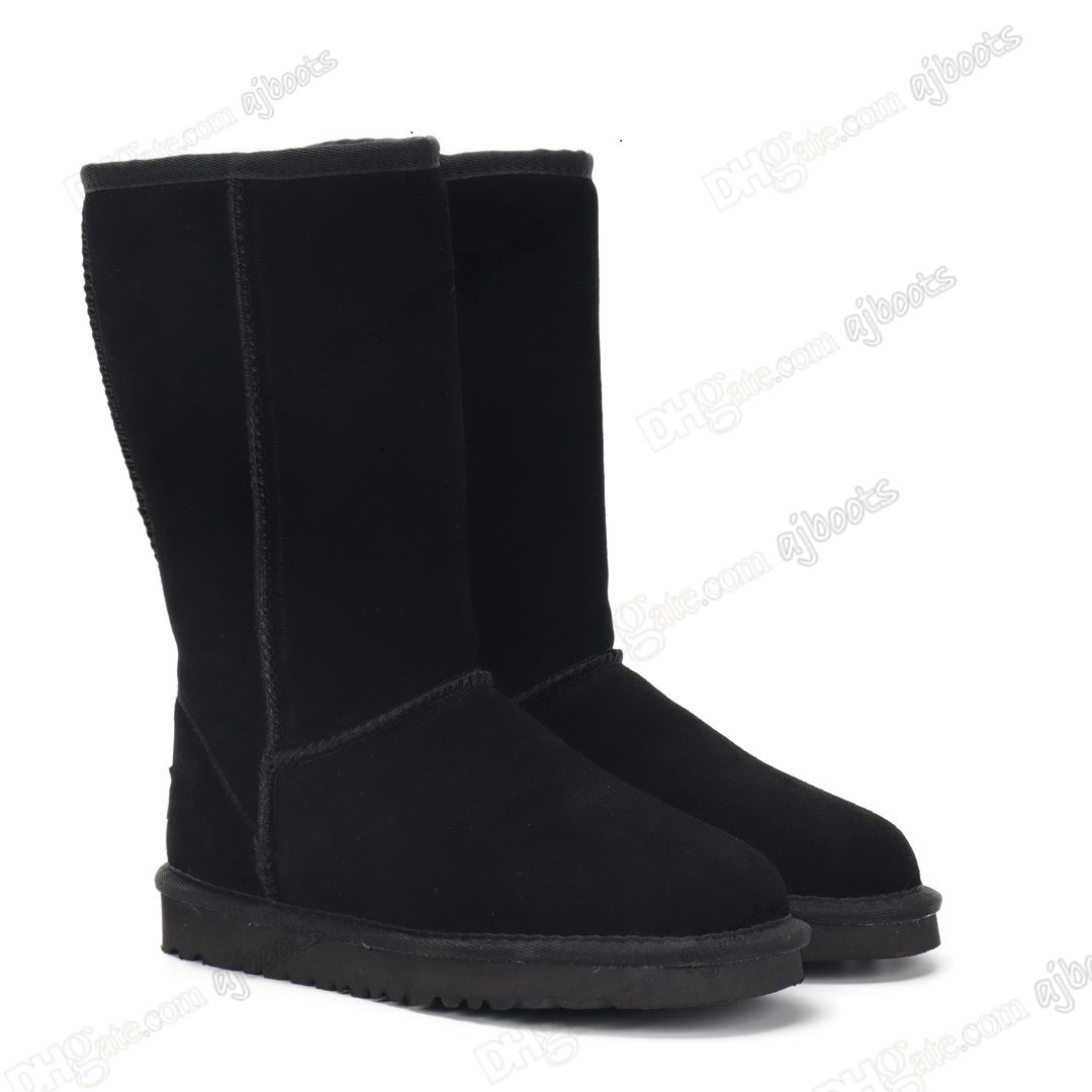 3# botas de rodilla negras [botas altas]