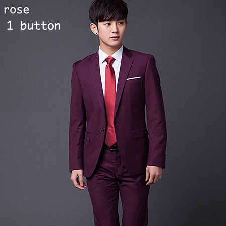 1 Button Rose