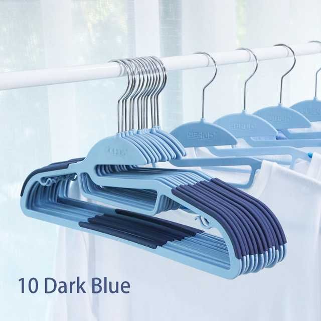 10 mörkblå hängare