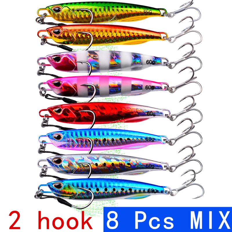 2 Hook 8 Pcs Mix-10g